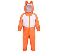Regatta Charco Waterproof and Breathable Animal Face Hooded Rainsuit