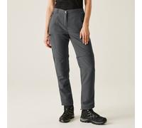 Regatta Chaska Zip Off Trousers In Mid Grey Mid Grey 14