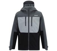 Regatta Childrens Highton Waterproof Hooded Jacket - Seal Grey, Age 5-10