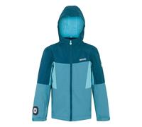 Regatta Childrens/Kids Beamz Insulated Waterproof Jacket - Moroccan Blue/Storm Blue/Nordic Blue - 3-4 Years - Moroccan Blue/Storm Blue/Nordic Blue - 100% Polyester