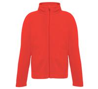 Regatta Childrens/Kids Brigade II Micro Fleece Jacket - Classic Red - 2 Years - Classic Red - 100% Polyester