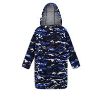 Regatta Childrens/Kids Cosy Camo Poncho3-5 Years Strong Blue RG8893