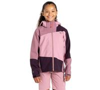 Dare 2b Kids Water Repellent Explore II Waterproof Jacket Mauve, Size: 3-4 Years
