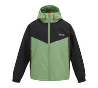 Regatta Kids Hanleigh Waterproof Jacket - Sage/Black/Dark Khaki - 13 Years - Sage/Black/Dark Khaki - 100% Polyester
