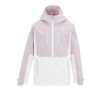 Regatta Kids Highton Monochrome Waterproof Jacket - Powder Lilac/Pink Haze - 8-9 Years - Powder Lilac/Pink Haze - 100% Mixed