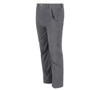 Regatta Childrens/Kids Highton Stretch Zip-Off Walking Trousers (15-16 Years) (Seal Grey)