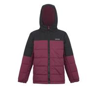 Regatta Kids Lofthouse Insulated Jacket - Black/Dark Pimento - 6-7 Years - Black/Dark Pimento - 100% Polyester