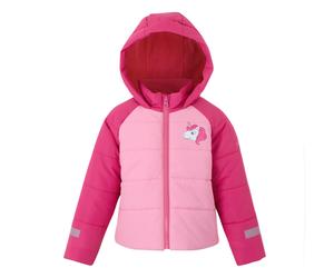 Regatta Childrens/Kids Luna The Unicorn Quilted Jacket