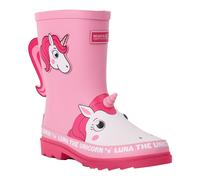 (1 UK, Pink) Regatta Childrens/Kids Mudplay II Luna The Unicorn Wellington Boots