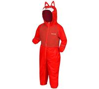 Regatta Children's 'Mudplay III' Waterproof Insulated Reflective Suit Over Trousers, Multi-Colour, Size: 12-18
