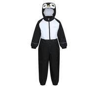 Regatta Childrens/Kids Mudplay III Penguin Waterproof Puddle Suit - Black - Black - 12-18 Months