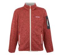 Regatta Childrens/Kids Newhill Fleece Jacket - Peach Bloom/Light Vanilla - 9-10 Years - Peach Bloom/Light Vanilla - 100% Polyester