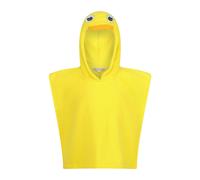 Regatta Childrens/Kids Pebbles The Duck Hooded Towel - Sunbeam - 4-6 Years - Sunbeam - 100% Polyester