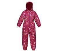 Regatta Childrens/Kids Pobble Peppa Pig Puddle Suit - Berry Pink/Autumn - 36-48 Months - Berry Pink/Autumn - 100% Polyester