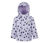Regatta Childrens/Kids Shyla The Leopard Waterproof Jacket - Lilac Frost - Size: 3 years/4 years