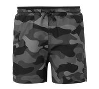 Regatta Childrens/Kids Skander III Camouflage Swim Shorts - Grey/Black - Grey/Black - 5-6 Years