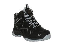 Regatta Boys Vendeavour Walking Boots - Black/Light Steel - Black/Light Steel - 11 UK Child