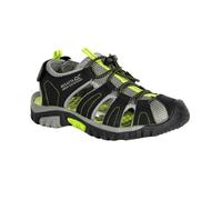Regatta Boys Childrens/Kids Westshore Sandals (Black/Lime Green) - Size 13 Kids (UK Shoe)