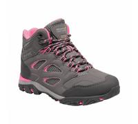 Regatta Girls Holcombe IEP Junior Hiking Boots - Steel/Tulip - Steel/Tulip - 11 UK Child