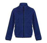 Regatta Childrens Unisex Childrens/Kids Microfleece Full Zip Fleece Jacket (New Royal) - Navy/Blue - Size 3-4Y