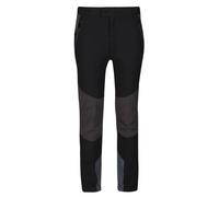 Regatta Childrens Unisex Childrens/Kids Tech Mountain Hiking Trousers (Black/Ash) - Size 15-16Y