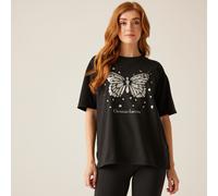 Regatta Christian Lacroix Women's Bellegarde T-Shirt Black, Size: 12