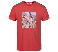 Regatta Cline IV Coolweave Cotton Graphic T-Shirt, True red, L
