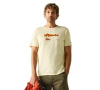 Regatta Men's Cline IX Short Sleeved Graphic T-Shirt in Light Stone | Size: XL Regatta Light Stone XL
