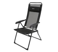 Regatta 'colico' Hard Armed Camping Chair In Black Black One Size