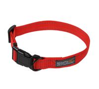 Regatta Comfort Dog Collar Red, Size: 30-55cm
