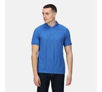 Regatta Coolweave Oxford Blue Men's Short-sleeve Wicking Pique Polo Shirt