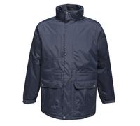 Regatta Darby III Mens Insulated Parka | Waterproof | Hood | Black/Navy | S-3XL