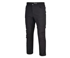 Regatta Dare2B Men's Tuned in II Multi Pocket Zip Off Walking Trousers Black