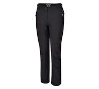 Regatta Dare2B Womens Slimfit Walking Trousers in Showerproof Nylon Blend Stretchable Fabric, Adjustable Shock Cord Waist and Zip Pockets Black