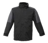 Regatta Defender III 3-in-1 Waterproof Windproof Jacket / Performance Jacket - Black/Seal Grey - 3XL - Black/Seal Grey