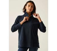 Regatta Demmi Funnel Neck Half Zip Sweatshirt Navy
