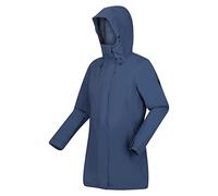 Regatta Womens Denbury III Waterproof Breathable Parka Coat - Navy - Size 10 UK