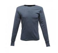 Regatta Denim Blue Men's Thermal Long Sleeve Shirt Winter Base-layer #TRU112