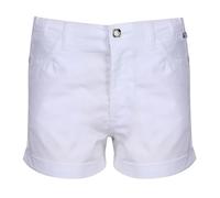 Regatta Denisha Short Kids' Part-Elasticated Walking Shorts. Featuring Multiple Pockets and Coolweave Fabric. White