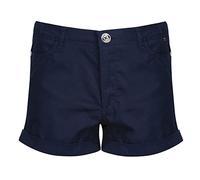Regatta Denisha Short Kids' Part-Elasticated Walking Shorts. Featuring Multiple Pockets and Coolweave Fabric. Blue