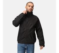 Regatta Dover Black/ash Men's Waterproof Fleece-lined Bomber Jacket #trw297
