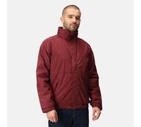 Regatta Dover Burgundy Men's Waterproof Fleece-lined Bomber Jacket #trw297