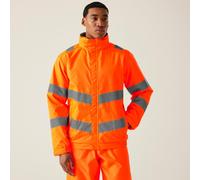Hi-Vis Pro Contract Dover Jacket Regatta Burnt Orange XXXL