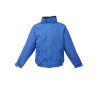 Regatta Dover Jacket Fleece Lined Waterproof with concealed Hood (L, Royal/Navy)