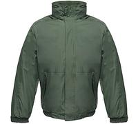 Regatta Dover Green/grey Men's Waterproof Fleece-lined Bomber Jacket #TRW297