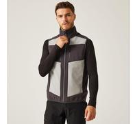 Regatta Professional Men's E-Volve 2 Layer Softshell Bodywarmer Mineral Grey Ash, Size: 3XL