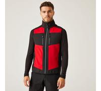 Regatta Professional Men's E-Volve 2 Layer Softshell Bodywarmer Classic Red Black, Size: XL