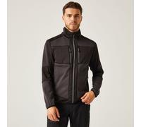 Regatta E-Volve Stretch Colour Block Full Zip Midlayer in Grey | Size: 2XL Regatta Grey 2XL