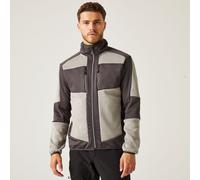 Regatta E-Volve Stretch Hybrid Midlayer in Dark Grey | Size: 3XL Regatta Dark Grey 3XL