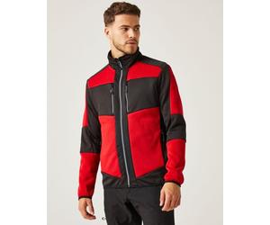 Regatta E-Volve Unisex Knit Effect Midlayer Top with Inner Zip Guard